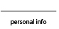personalinfo
